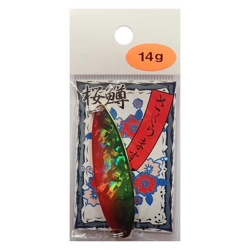 SHIMOTSUKE Lures Cherry Blossom Trout Spoon Hologram 0.5 oz (14