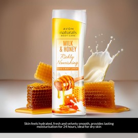 AVON AVON Naturals Body Care Milk and Honey Hand and Body Lotion - 200ml