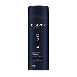 Beaver KERATIN Hair Building Fibres Hair Loss Concealer 28g Dark Brown (Beaver Fibres) by Beaver
