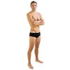 FINIS Men's Aqua Short Solid Black 36 Swim Briefs