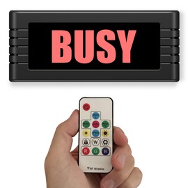 BusyBox BusyBox R - Stop Interruptions | ON AIR Sign | BUSY sign for Work From Home Professionals, Counselors, Students and Studios. | Built to Like a Tank, Battery Powered, Easy To Mount-No Holes in the