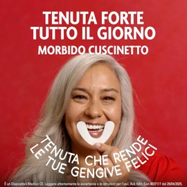 Algasiv Cuscinetti Adesivi Per Dentiera Inferiore, Dura Tutto Il Giorno e Protegge Le Gengive, Tenuta 20 Volte Più Forte, 30 pezzi