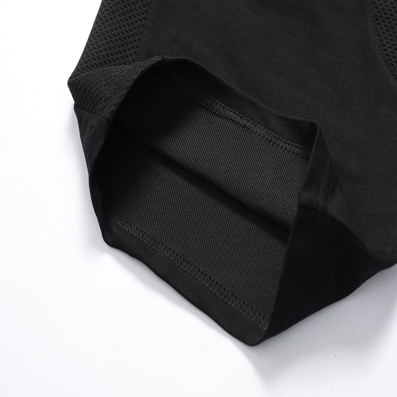 JustSun Pantalones cortos para hombre con cintura elástica y bolsillos