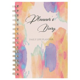 MGGAO Undated Monthly Budget Planner Book, Finance Planner, A5 Expense Tracker Spiral Notebook, to Manage Your Money Effectively, 100gsm Paper