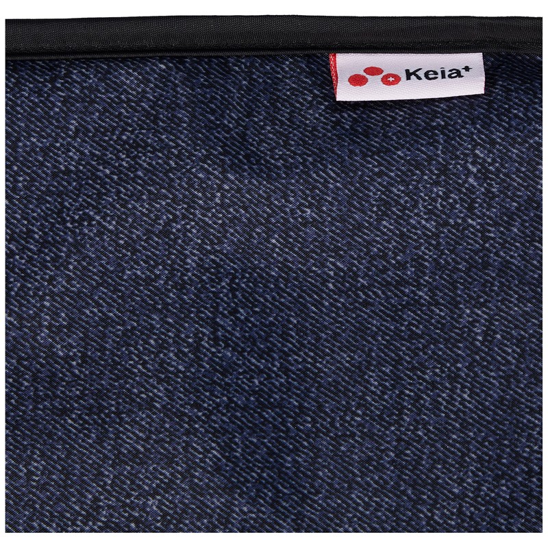 Kawasumi Seisakusho KW-556NV Rear Basket Cover, 2 Tiers, Denim Pattern