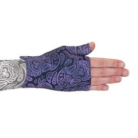 Lymphedivas Mischief Medical Graduated Compression Gauntlet for Lymphedema (30-40 mmHg Medium)