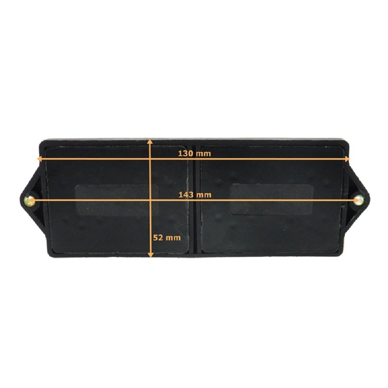8 Way ATO/ATC FUSE HOLDER WITH DOUBLE LID