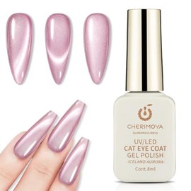 CHERIMOYA Esmalte de Uñas de Gel Ojos de Aurora Boreal 8ml