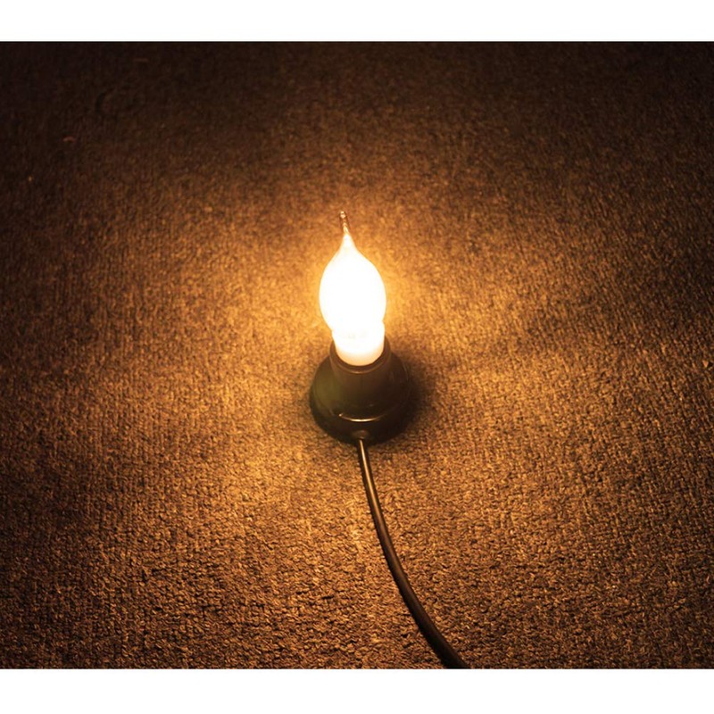 MaoTopCom 6-Pack E14 4W C35 Dimmable LED Filament Bulb, 2200K