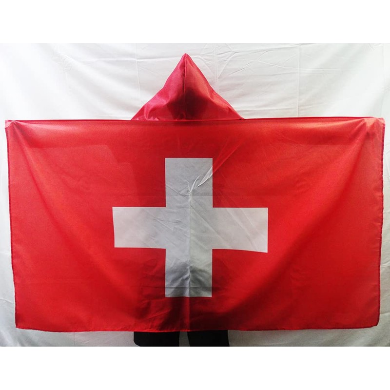 AZ FLAG - Umhangflagge Schweiz - 150x90 cm - Helvetische