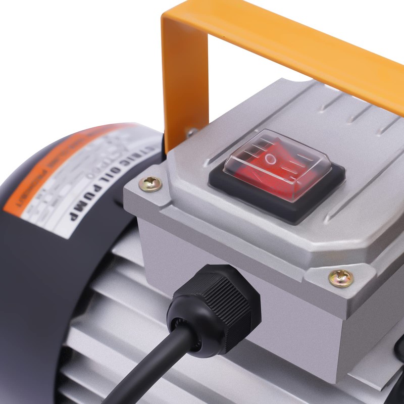 Electric Fuel Transfer Pump, 110V 550W Self-Priming Electric Oil Pump