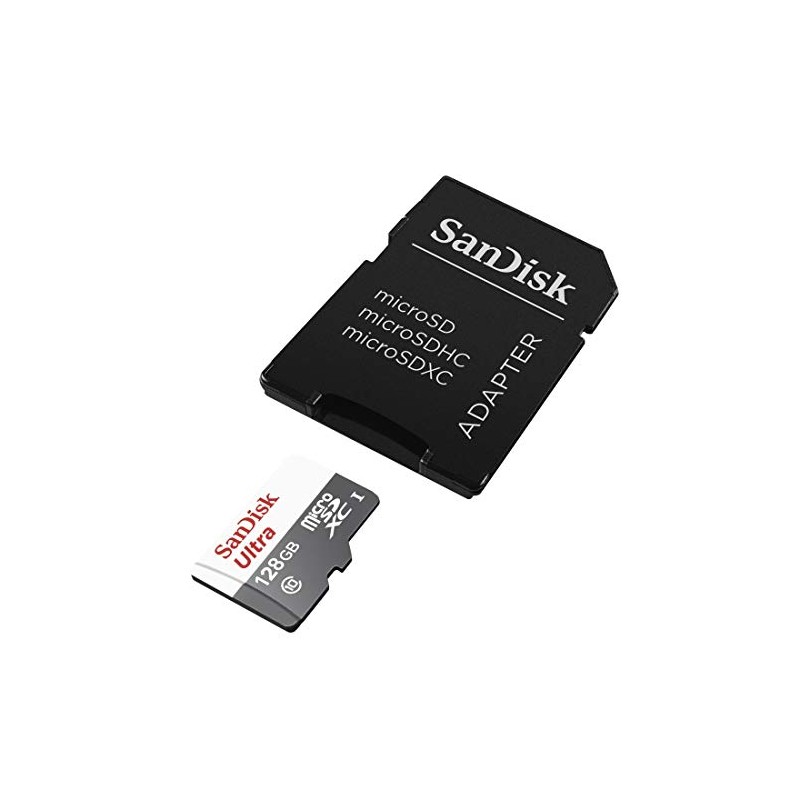 SANDISK Ultra Android microSDXC+SDAd 128GB C10