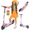 Kick Scooter for Kids Ages 6+, Teens & Adults, Adjustable