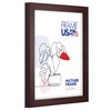 Frame USA 20x30 Picture Frame, Dark Red, Corporate Thin Series,