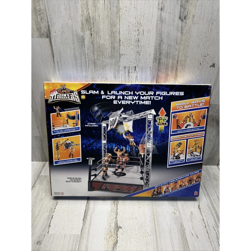 WWE Super Strikers Slam N’ Launch Arena Play Set