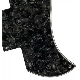 No Brand Guitar Parts Pickguard For Epiphone SG Special Style Guitar 4-Ply-BLACK-PE