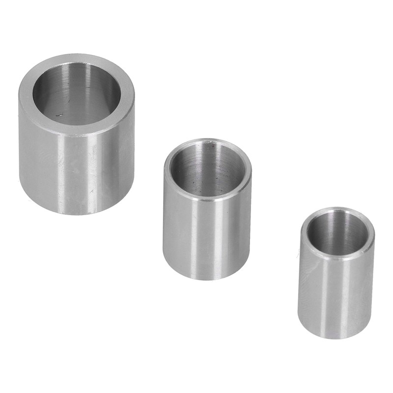 3Pcs Reducing Bushing Adapters Multifunctional Bearing Steel Sleeves for Bench