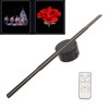 3D Hologram Projector Fan Ultra HD 266 LED Support Phone