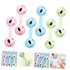 Toyvian 6pcs Rattle The Bell Newborn Rattle Teething Bell Rattle