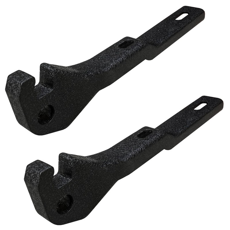 TIOYAR Front Tow Hook Mount Bracket and D-Ring Compatible with