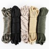 Romon Unisex Adult Parachute Cord Paracord, Black, Universal