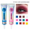 6 Pcs Eyeshadow Cream Colorful Matte Eye Shadow Make up