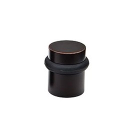Emtek 2257 1-1/2" Cylindrical Floor Bumper from the Door Accessories Collection, Oil Rubbed Bronze