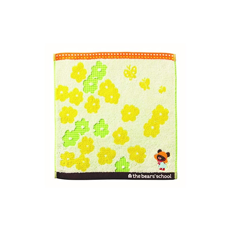 Marushin 4335001400 Hand Towel, Bear's School, 13.4 x 14.2 inches