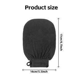 UTXN 2 Stück Peeling-Handschuh, Peeling-Faust, Körperpeeling-Peeling, Körperpeeling-Peeling-Handschuh zum Entfernen abgestorbener Haut, Tiefenpeeling für Frauen und Männer