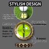 BIRDIE79 SlopeMaster ProGreen Reader Within 1.5M(4.9feet)- Golf Hat Clip Ball
