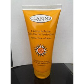 CLARINS SUN CARE CREAM Very High Protection For Fair Skin SPF20 Extremely Rare