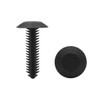 30 Pcs Black Car Plastic Push in Fastener Rivets Clips