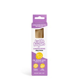 Little Loyals |100% Natural Premium Himalayan Yak Cheese Dog Chews |Long Lasting |Odorless |Protein Rich |Gluten Free |Lactose Free |Fully Digestible |Aggressive Chewers, Puppies, Bored Dogs | Medium