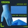 SLICK KIT Disposable Nitrile Gloves, 5 Mil Chemical Resistant Industrial