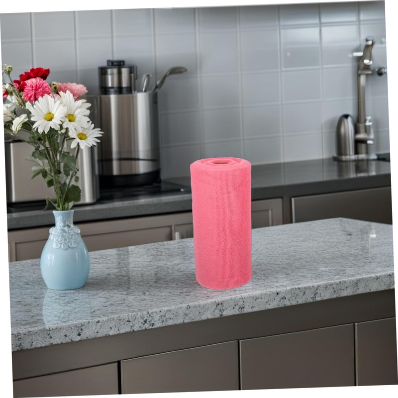 Gatuida Microfiber Cleaning Cloth Roll Absorbent Kitchen Washcloths for Dishes