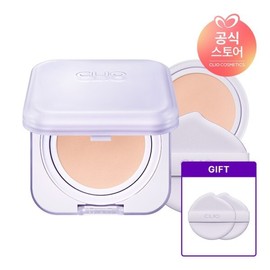 Clio 킬커버 메쉬 블러 쿠션 기획세트 본품+리필 사은퍼프2매 Kill Cover Mesh Blur Cushion Set (Main + Refill) with 2 Free Puffs