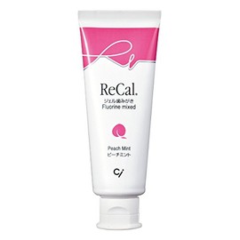 Rical (Fluorine Filled Gel Toothpaste) Peach Mint 1 Bottle (70 g) [Renewed to 1,450 ppm Fluorine]