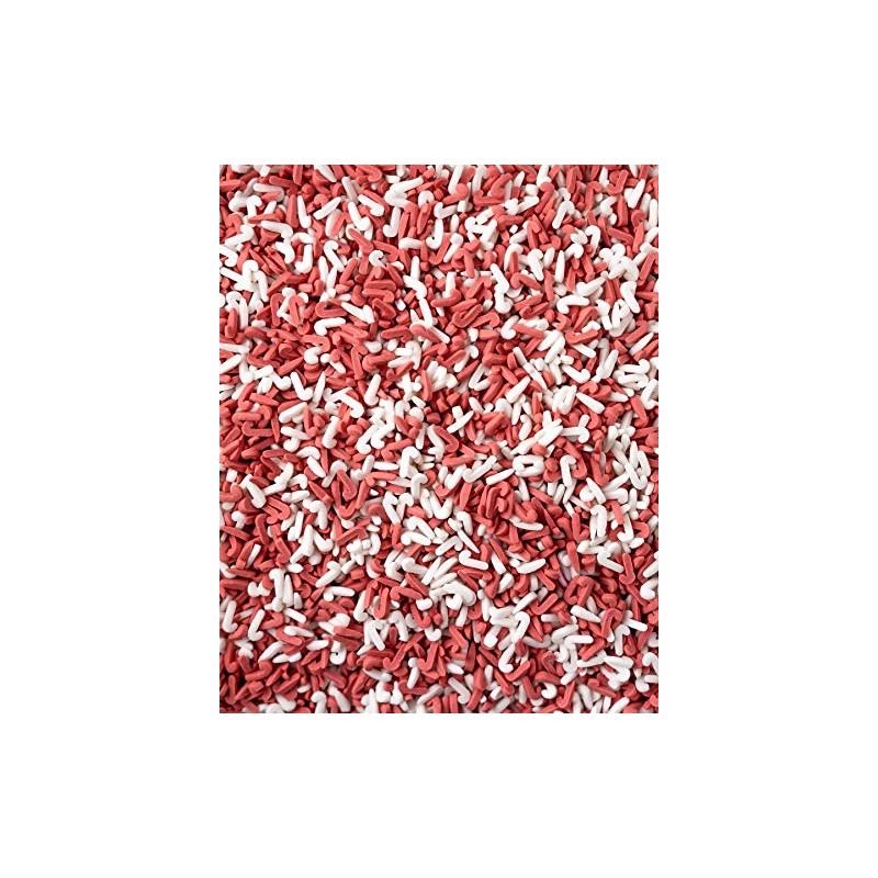 Candy Cane Christmas Sprinkles - Red & White - 25g