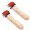 VOTOER 2pcs 40mm Silicone Seam Roller, Hand Welding Roller, High