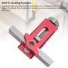 Aluminum Cabinet Door Installation Positioner, Adjustable Cabinet Hardware Jig, Cabinet