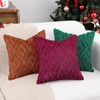 Pallene Soft Faux Fur Throw Pillow Covers 22x22 Set of