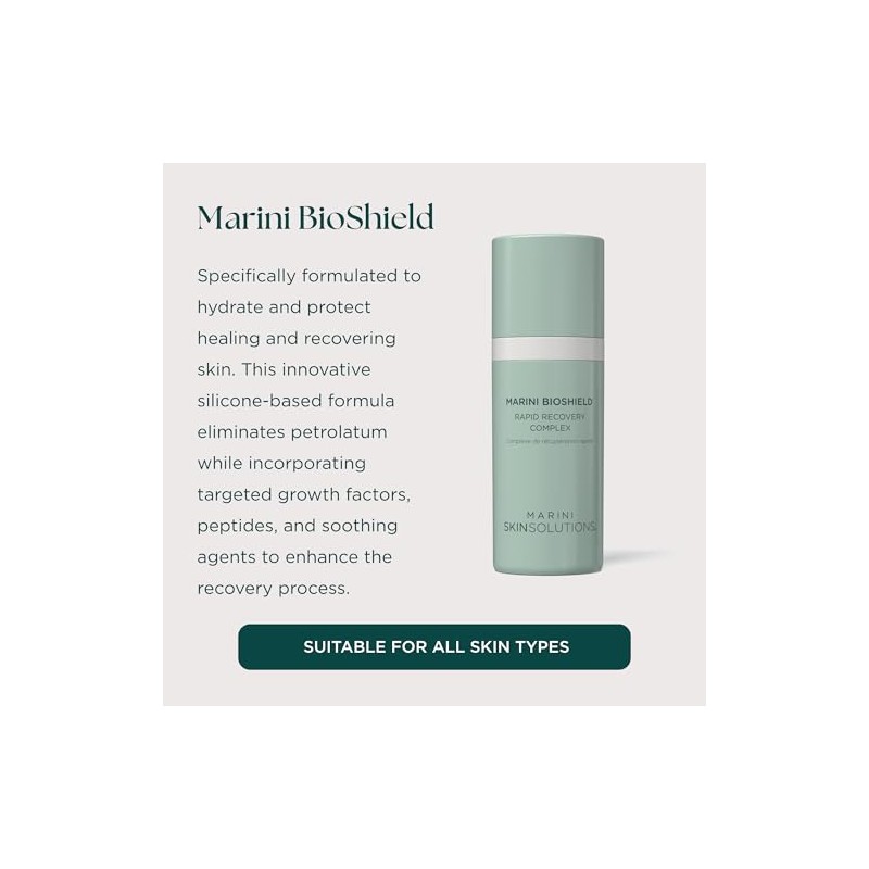 Marini SkinSolutions Bioshield Complejo de Recuperación Rápida - Hidratante Facial