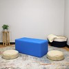 Factory Direct Partners Tufted Rectangle Accent Ottoman Bench; Beautifully Upholstered