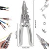 27 in 1 Multifunctional Wire Stripper, Crimper Cable Cutter Pliers,