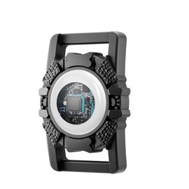 Smart Pet Locator, Dog/Cat Tracker with Collar Holder, Smart Tag for Seamless Location Tracking, Bluetooth Tracker Locator Pairs with Apple Find My (iOS only), 400ft Range Smart Tracker Tags, Black