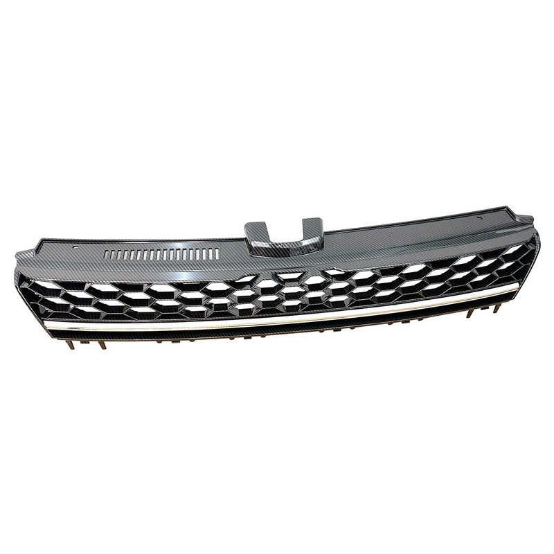 BST BSSP Front Grille Honeycomb Carbon Fiber Print For 2015-2016
