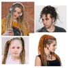 JINTANG 60 pieces hair jewellery gold, dreadlocks jewellery women, hair