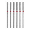 sourcing map 4pcs 200-230 Grits Diamond Grinding Bit 2.6mm Cylindrical