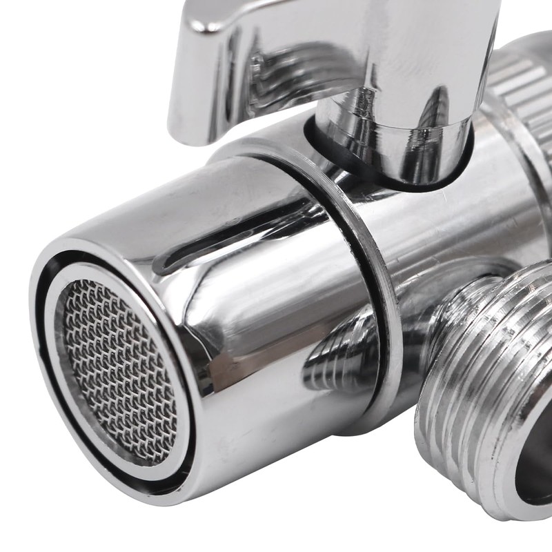 VOANZO 3-Way Tap Diverter Shower Adapter for Bath Taps Diverter