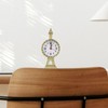 AOKWAWALIY Alarm Clock Ornaments Paris Building Model Metal Eiffel Tower